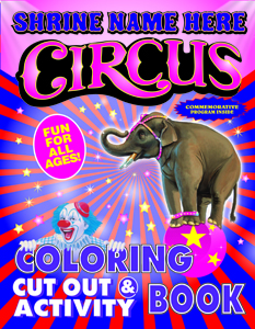 Circus coloring books