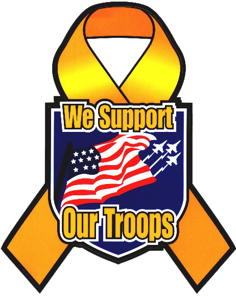 We Proudly Support Our Troops